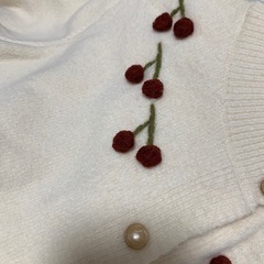 カーディガンセーターの画像
