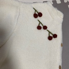 カーディガンセーターの画像