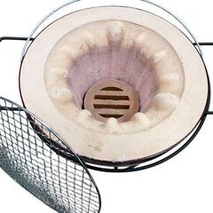 ☆七輪 網1枚 スタンド 3点セット 炭火 カンテキ☆の画像