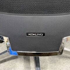 コクヨ/KOKUYO エントリー2 4脚セット チェアー 背ブラック・座ブラック 樹脂脚 ナイロンキャスター 中古家具 店頭引取歓迎 ■R10319の画像