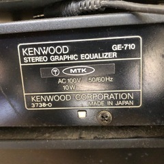 ケンウッド   ステレオ アンプの画像