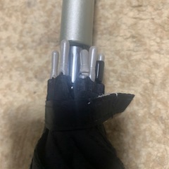 中古　女性用　傘　黒の画像