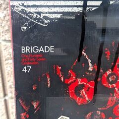 K2 スノーボード BRIGADE バィンディング付き 147cmの画像