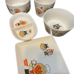 アンパンマン食器5点おまとめ【美品】の画像