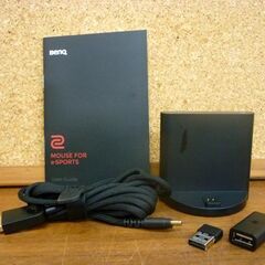 ☆BenQ ゲーミングマウス EC3-CW Mouse for e-Sports ワイヤレス 無線 軽量 3370センサー 左右非対称エルゴノミクスデザイン ベンキュー 札幌市 豊平区 平岸店の画像