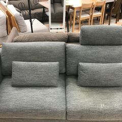 ＼家具＊家電のお店／【ｼﾞｬﾝｸﾞﾙｼﾞｬﾝｸﾞﾙ石川金沢店】ソファー3人用 グレー   W(幅)176×D(奥行き)78×H(高さ)65.0cmの画像