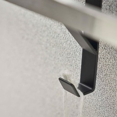 tower タワー　山崎実業浴室扉タオル掛け上 バスタオルハンガー の画像