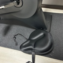 【美品・即使える】FITBOX フィットネスバイク＋防音マット＋サドルクッション 3点セット｜20,000円の画像