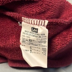 Leeスウェットの画像