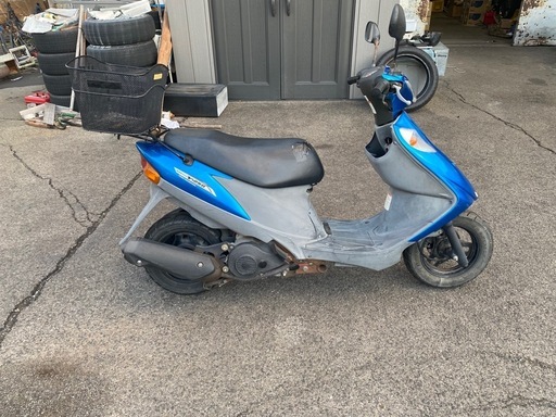 スズキアドレスV125G 書付実動低走行ベースCF46A (ゼー) 四国中央の