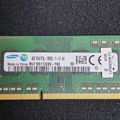 メモリ デスクトップPC用 16GB ノートPC用 4GB 起動、認識確認のみの画像