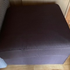 ソファ　オットマン　1人用　セットの画像