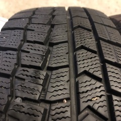 ダンロップ 175/65R15 4本 冬タイヤ中古 バリ山 アクアスイフトキューブMINIなどにの画像