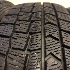 ダンロップ 175/65R15 4本 冬タイヤ中古 バリ山 アクアスイフトキューブMINIなどにの画像
