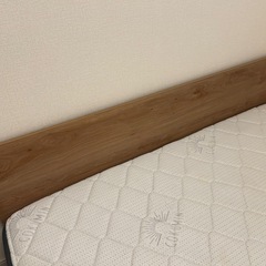 【値下がり】【95%新品】2024年購入LOWYA/ロウヤ すのこ ダブル ベッドフレームの画像