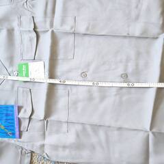 タグ付き　未使用品　長袖　シャツ　作業服　Lサイズ　クラボウ　2枚セット　グレーの画像