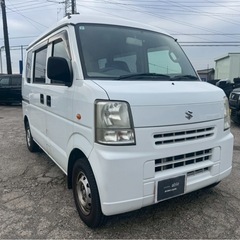 【支払総額24.8万円】条件の良いエブリィバン車検令和9年12月機関良好 13万キロ！内外装良好♩TV ETC 修復歴無し 不具合無し！の画像