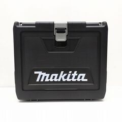 店頭引き渡し 未開封 makita マキタ 充電式インパクトドライバセット 18V 6.0Ah ブラック TD173DRGXB 電動工具の画像