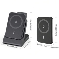 【新品】3 in 1 充電器(白黒選択可能)の画像