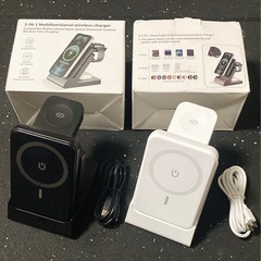 【新品】3 in 1 充電器(白黒選択可能)の画像