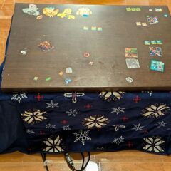 こたつとこたつ布団セットの画像