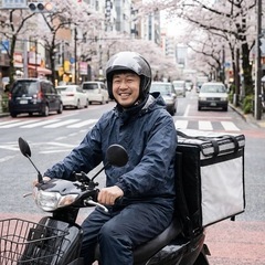 【1日完結】未経験限定｜配達アプリ体験サポート｜自転車貸出｜当日謝礼1万円 の画像