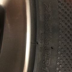 レクサスLS純正ホイールスタッドレス235/50/18の画像