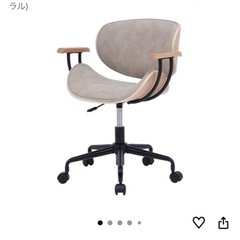 デスクチェア　キャスター付　昇降式の画像