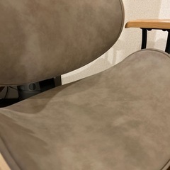 デスクチェア　キャスター付　昇降式の画像