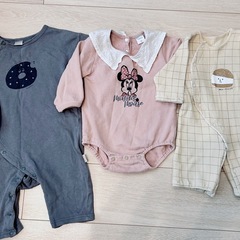 女の子　子供服　まとめ売り　70〜90  スノーウエア　フリースの画像