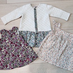 女の子　子供服　まとめ売り　70〜90  スノーウエア　フリースの画像