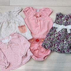 女の子　子供服　まとめ売り　70〜90  スノーウエア　フリースの画像