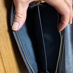 コーチ財布ネイビーの画像