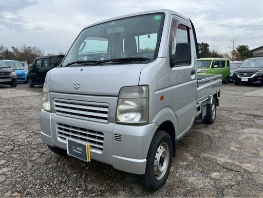 キャリィトラック　パワステ&エアコン装備　車検令和7年11月19日迄 支払総額24.8万円】後期型キャリィトラック車検令和8年12月機関良好