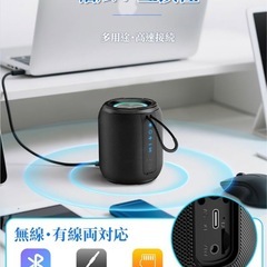 新品未使用Bluetoothスピーカーの画像