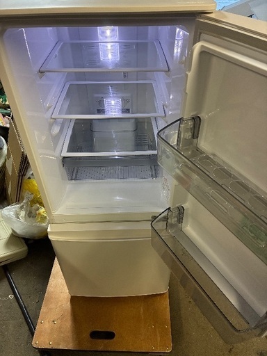 三菱 2ドア冷蔵庫 2024 清掃済み 146L