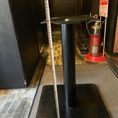 【業務用】長方形テーブル＋脚2本セット 飲食店使用 中古の画像