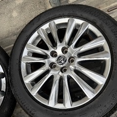 60ハリアープレミアム純正18インチホイールの画像