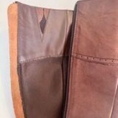 10回程度使用★cava cava サヴァサヴァ★素敵なレザーロングブーツ★23cm★茶色の画像