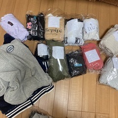 150 　Ｍサイズ  冬物　女の子　古着　レピピ　ラブトキ　WEGO GAP　しまむらなどの画像