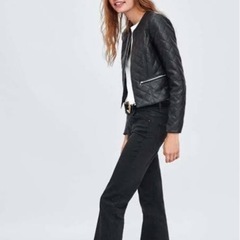 ZARA レザージャケット
の画像