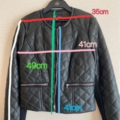 ZARA レザージャケット
の画像