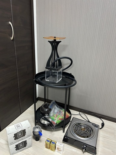 【即シーシャ可】SHISHABUCKS 本体ほか一式セット（電気コンロ・炭・フレイバー付）｜28,000円