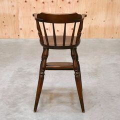 ≪zyt2664ジ≫ ヴィンテージ家具 飛騨産業 乳幼児用ハイチェア 現状品  ウインザーチェア/ベビーチェア/オールドキツツキ/中古家具/リユースストレージ仙台 071212-07の画像