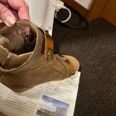 インナーソールスニーカー　　シークレットシューズの画像