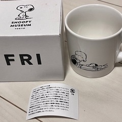 SNOOPY MUSEUM TOKYO（スヌーピーミュージアム東京）限定マグカップの画像
