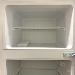 25C600_ジC Haier ハイアール 130L冷凍冷蔵庫 JR-N130A 直冷式 2019年製 単身 現状品 中古の画像