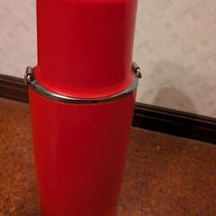 タイガー　水筒　レトロ　赤の画像