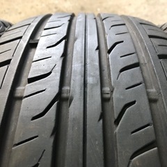 ダンロップ夏タイヤ 235/55R18 4本 バリ山 デリカレクサスNXハリアーなどにの画像