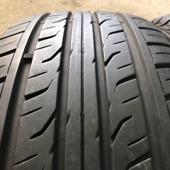 ダンロップ夏タイヤ 235/55R18 4本 バリ山 デリカレクサスNXハリアーなどにの画像